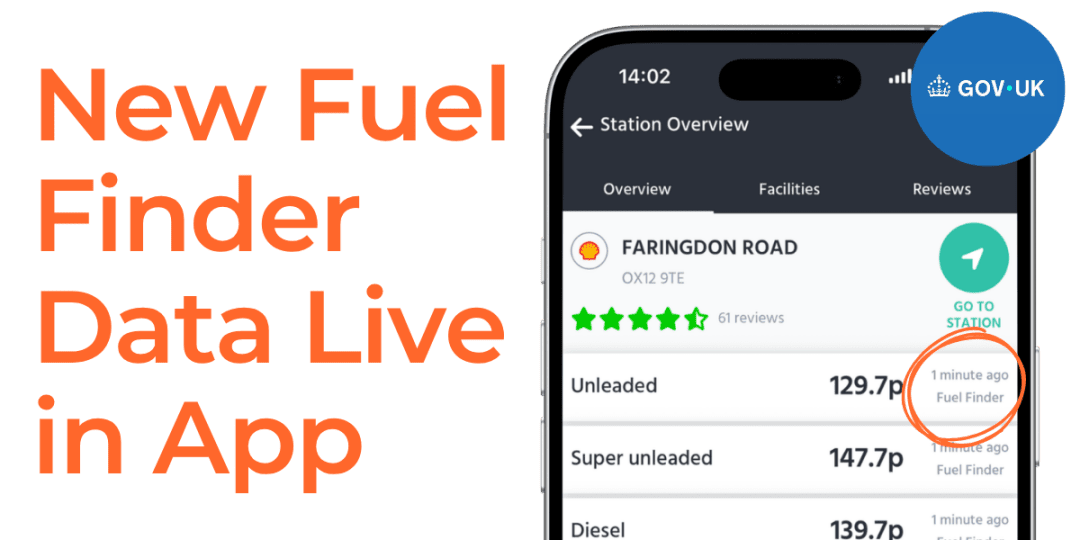 Fuel Finder App - Live UK Fuel Petrol & Diesel Prices